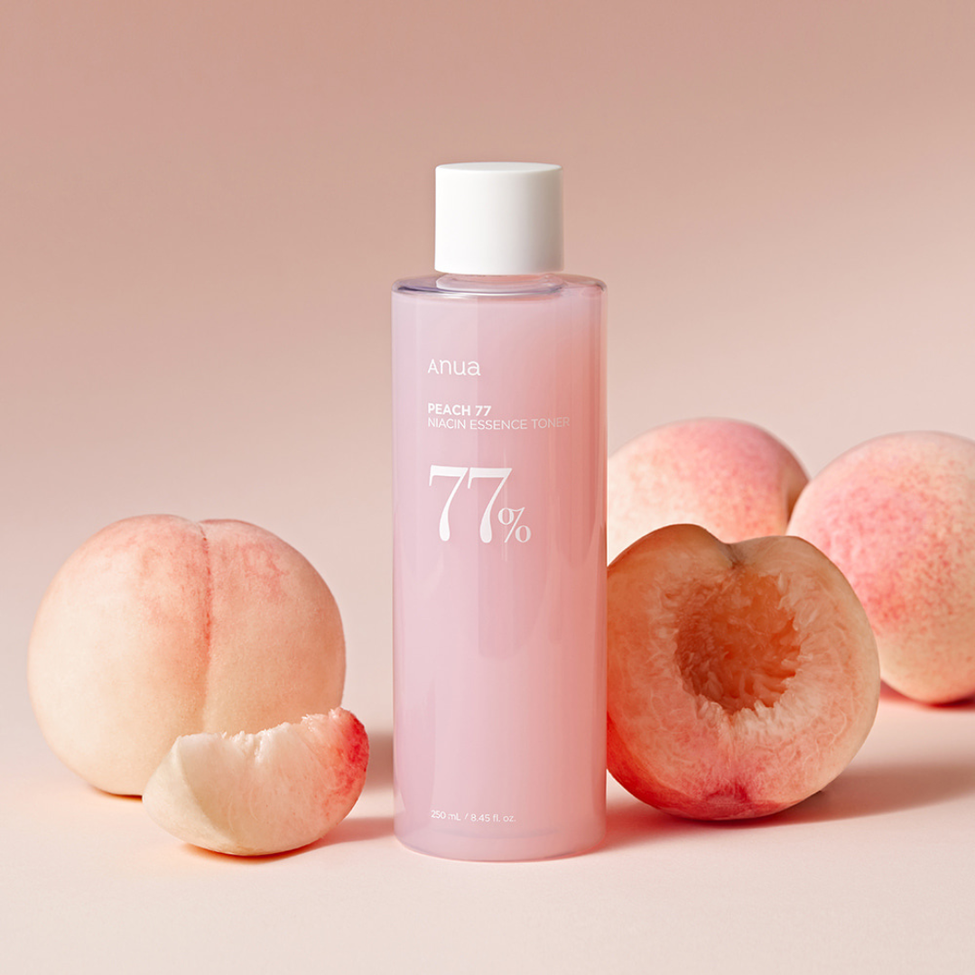 HEARTLEAF 77% PEACH SOOTHING TONER, 250ml