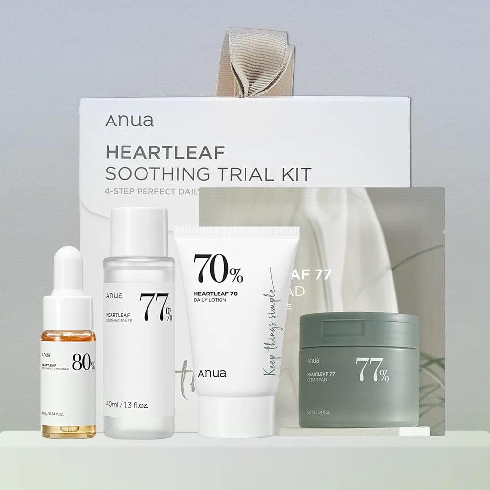 HEARTLEAF SOOTHING TRIAL KIT (4 ITEMS) - Beauty Store